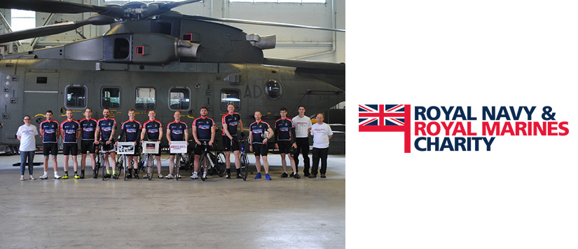 Adcock Sponsor 900 Mile Navy Charity Cycle