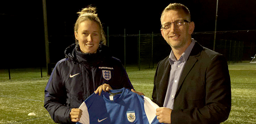 Adcock Support Launch Of Cambs FA Girls Coaching Season 2