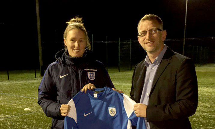 Adcock Support Launch Of Cambs FA Girls Coaching Season 2