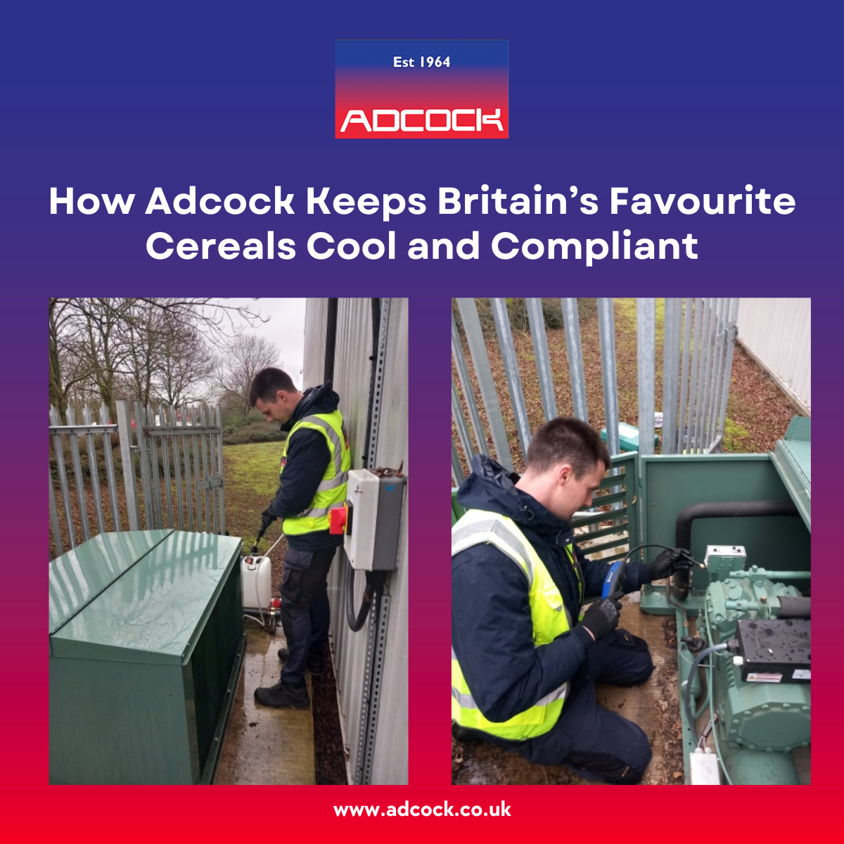 How Adcock Keeps Britain’s Favourite Cereals Cool and Compliant