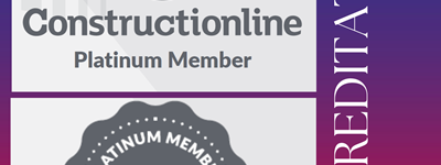 Adcock Achieves Constructionline Platinum Membership